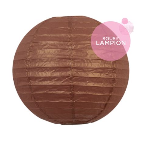 Paper lantern - 20cm - Silky bronzer