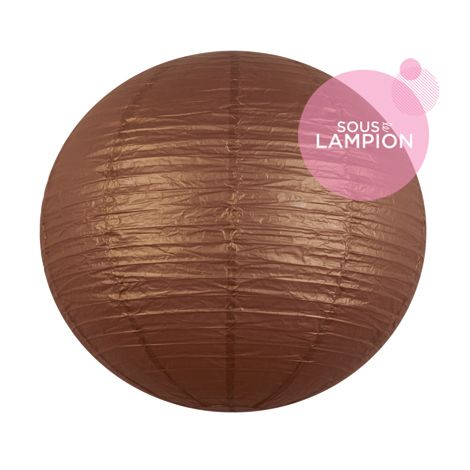 Paper lantern - 50cm - Silky bronzer