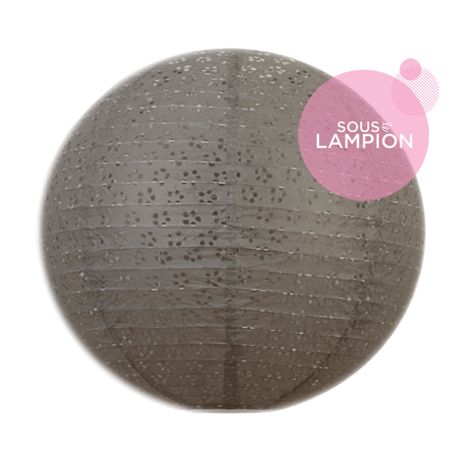 Eyelet lantern - 50cm - Cumulus grey