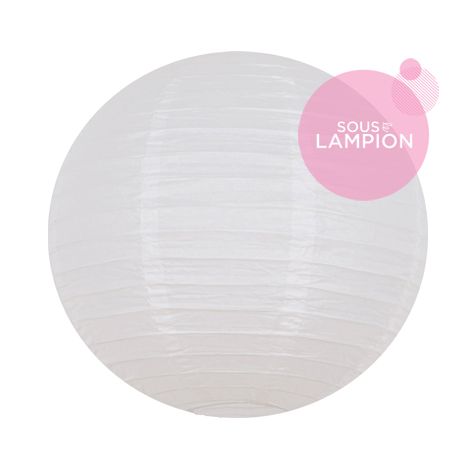 petite lanterne chinoise blanche pour un mariage ou une composition de lampions