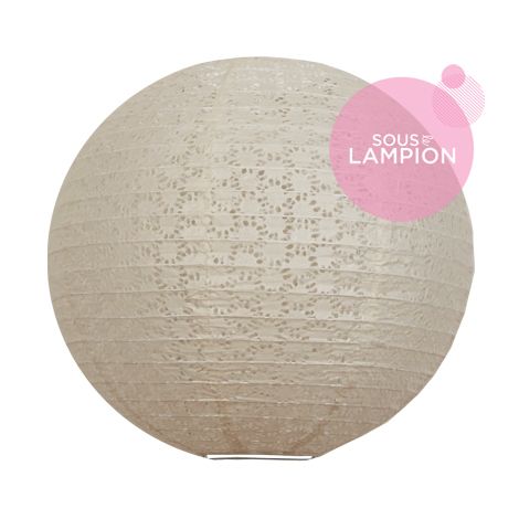 Lace paper lantern - 50cm - Nostalgia