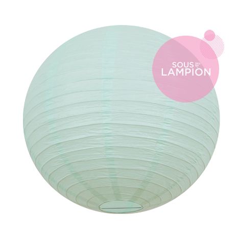 Paper lantern - 50cm - Pastel mint