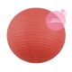 Paper lantern - 66cm - Coral red