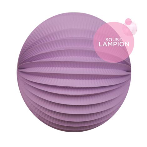 Accordion lantern - 20cm - Lavender mist