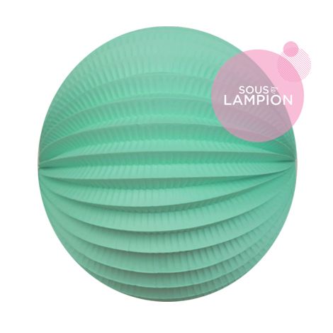 Lampion menthe pour anniversaire ou chambre d'enfant