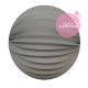 Grand lampion papier gris pour un anniversaire d'enfant zero dechet