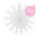 Paper snowflake - 38cm - White