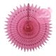 Honeycomb fan - 53cm - Old school pink