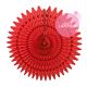 Honeycomb fan - 53cm - Ho Ho red