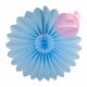 Paper fan - 68cm - Baby blue