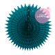 Honeycomb fan - 53cm - Velvet green