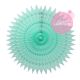 Honeycomb fan - 53cm -  Frosted mint