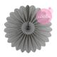 Paper fan - 68cm - Cumulus grey