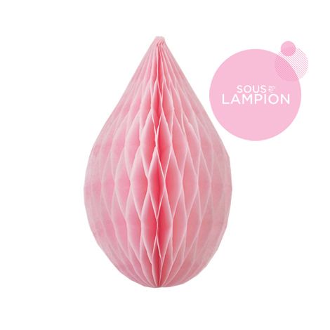 Honeycomb drop - 12,5cm - Pretty in pink