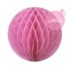 Honeycomb ball - 30cm - Old school pink