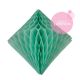 Honeycomb diamond - 30cm - Frosted mint