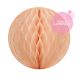 Honeycomb ball - 12cm - Vintage peach