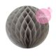 Honeycomb ball - 12cm - Cumulus grey