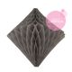 Honeycomb diamond - 30cm - Cumulus grey