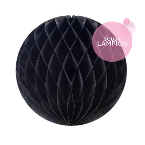 Honeycomb ball - 12cm - Black is back