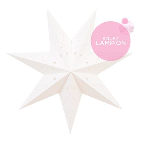 Polar star - 45cm - White