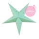 Star lantern - 60cm - Mint bubble