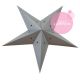 Star Lantern - 60 cm - Silver grey