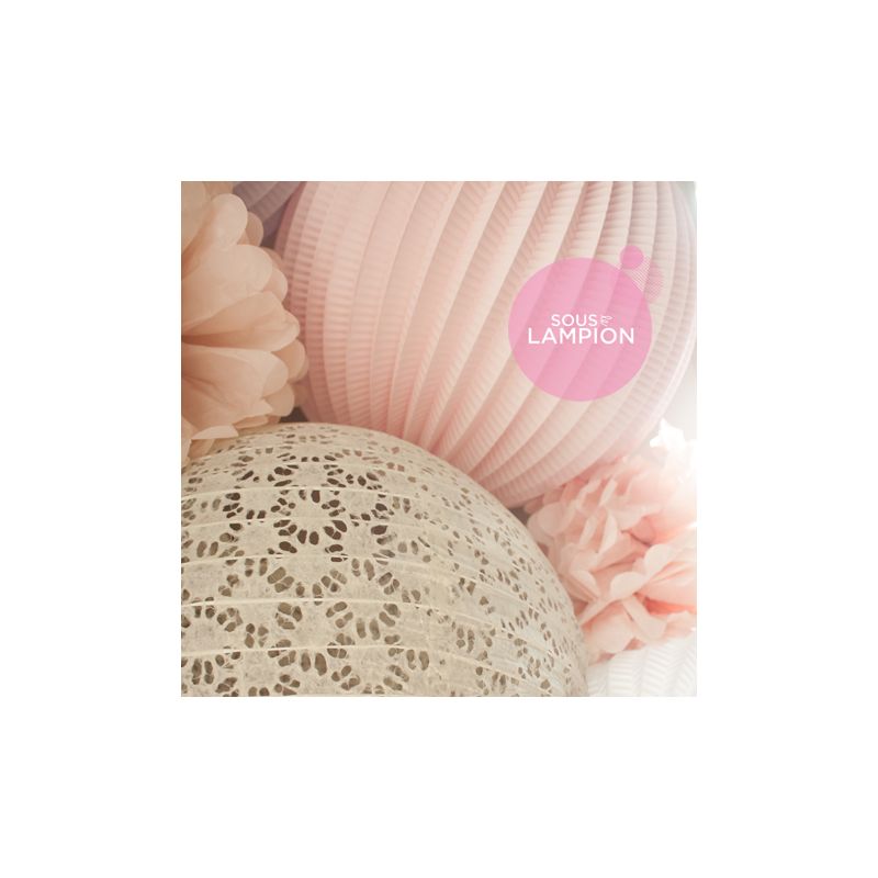 Pink wall decor for nursery and girl bedroom