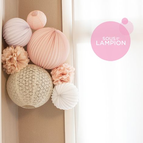 Paper lanterns kit - AMELIE