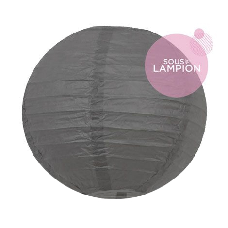 Paper lantern - 15cm - Cumulus grey