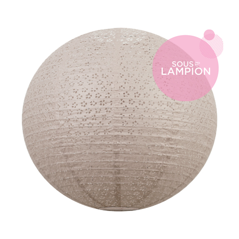 Eyelet lantern - 50cm - Retro chic