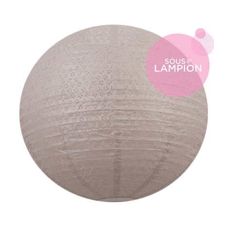 Eyelet lantern - 66cm - Retro chic