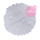 Paper pompom - 20cm - White