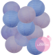 Lavender field - 20 pieces decoration set for weddings and parties
