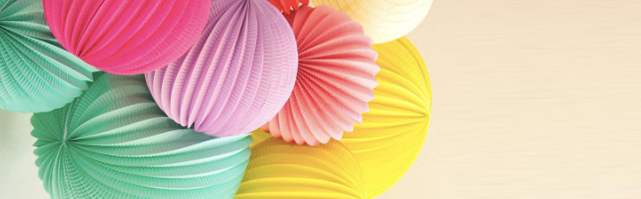 Les grands lampions - 30 cm Les grands lampions - 30 cm