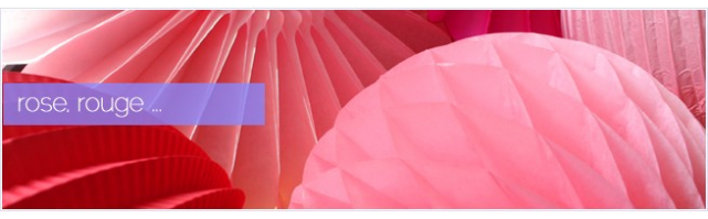 pink, red pink, red