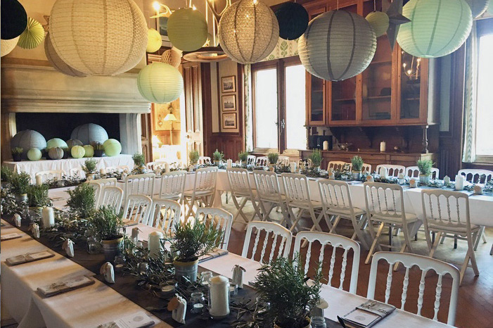 Décoration de baptême de petite fille ou garçon: des idées pour une tente,  un jardin, pour une table ou un buffet.