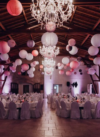 lanternes déco pour un mariage