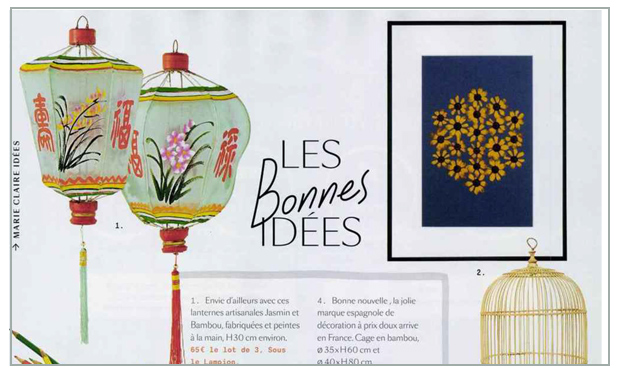 marie claire idees sous le lampion