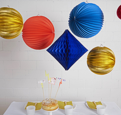 déco anniversaire super héro