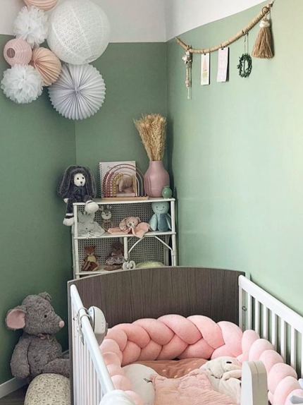 Les fleurs c'est LA nouvelle tendance déco pour chambre bébé