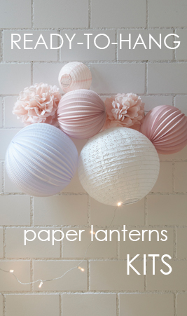 shop our paper lanterns kits