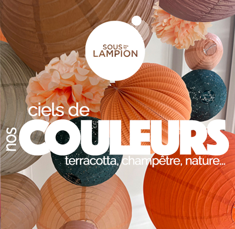 décoration de mariage ciel de lanternes