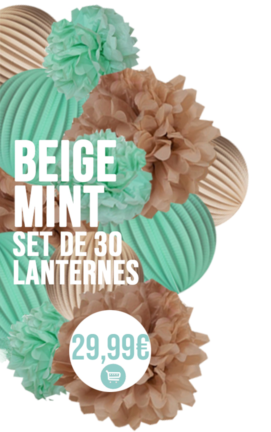 deco beige mint mariage deco beige mint mariage