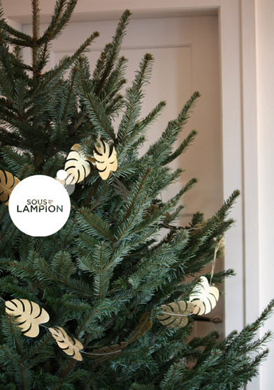 décorations papier pour sapin de Noël - Sous Le Lampion 