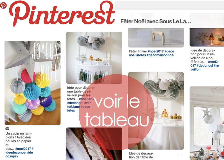 inspirations Noël et Fêtes sur pinterest