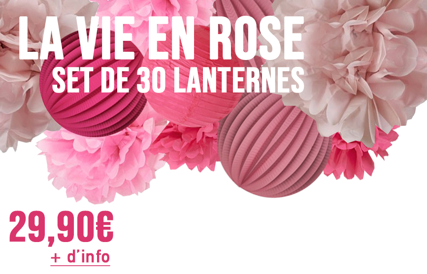 deco rose mariage